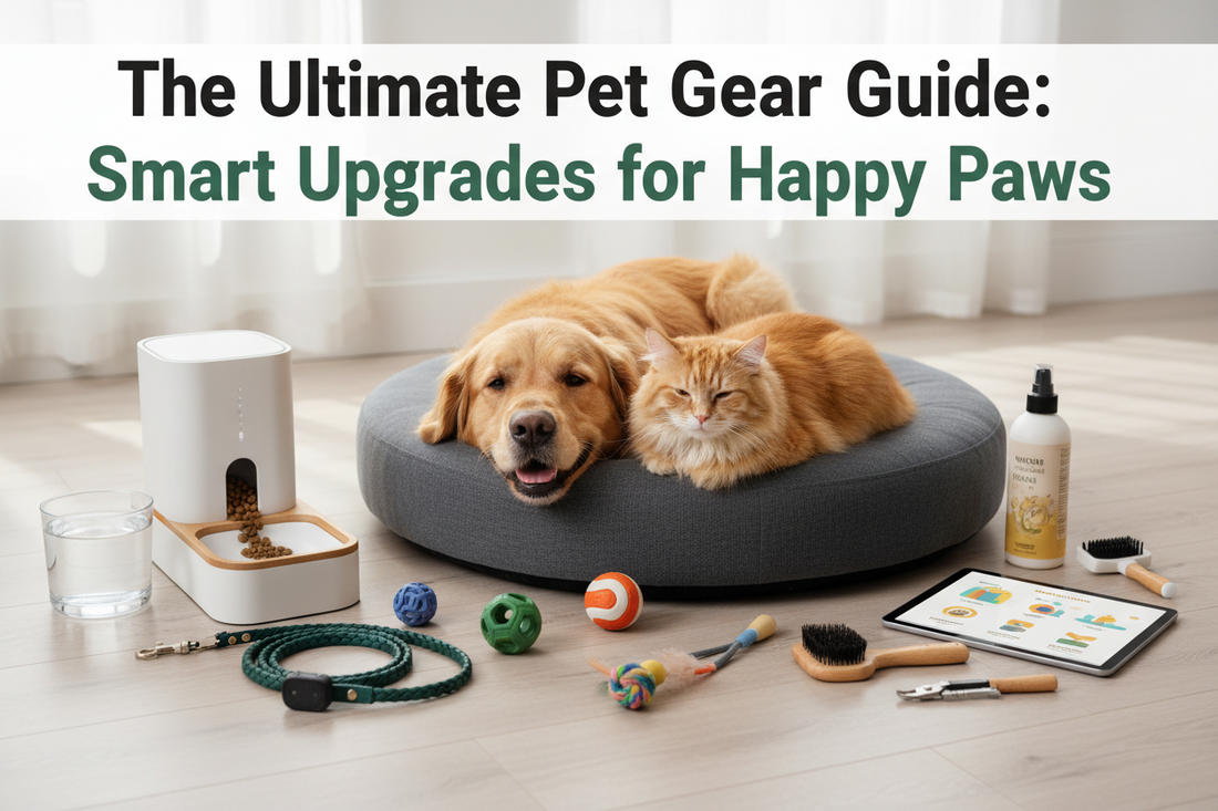 The Ultimate Pet Gear Guide: Smart Upgrades for Happy Paws