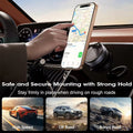 Car Phone Magnetic Stand Mechanical Vacuum Suction Cup Rotate 360° Magnetic Adsorption Bracket Navigation Universal Holder